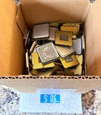 5LB Mixed Lot Pinless CPU Processors Bulk Lot For Scrap/Gold Recovery picture
