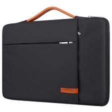 Lacdo 360° Protective Laptop Sleeve Case for New MacBook Pro 14 Inch, Black picture