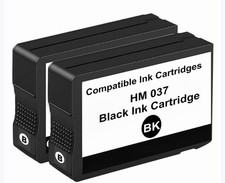 HIRMOD Compatible Ink HM 037 (2 Pack) Compatible with HP Office Jet Pros picture