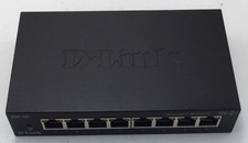 D-Link DGS-108 8-Port Gigabit Desktop Ethernet Switch w/Power Supply  o688 picture