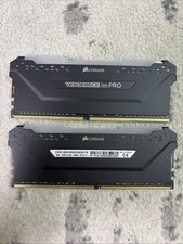 CORSAIR VENGEANCE RGB PRO 64GB (2X32GB) DDR4 3600MHz C18 RAM BLACK UNUSED picture