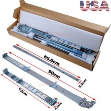 Dell R540 R540XD R720XD R730 R730XD 2/4 Post Rack 2U Static Rails H872R 0H872R picture