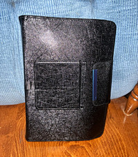 Black Tablet Keyboard Folio Case Cover with Keyboard Included picture