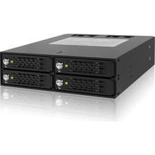Icy Dock ToughArmor 4 Bay 2.5? SATA/SAS HDD/SDD Backplane Cage w/ Locking Trays picture