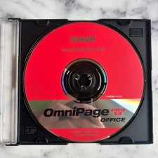 ScanSoft OmniPage Pro 14 Office PDF Scanner w/ Key picture