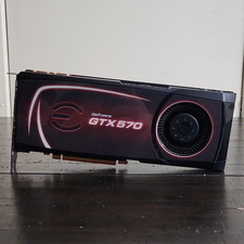 EVGA Nvidia GeForce GTX 570 1.25GB GDDR5 PCI Express x16 DVI mini-HDMI SLI picture
