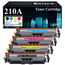 4PK 210A Toner High Yield W/Chip for HP 4201dn 4301fdw W2100X Printers picture