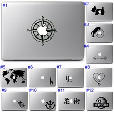 Apple Macbook Laptop Decal Sticker Cool Fun Cute Symbol Graphics Typography Logo picture