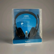 Logitech H390 Black Over the Ear Headset picture