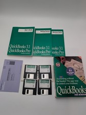Vintage QuickBooks for Windows Version 3.1 3.5” Disks PC Software Windows 3.1 picture