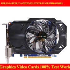 FOR GIGABYTE GV-N75TD5-2GI GTX750 Ti 2GB 128Bit GDDR5 Video Cards Test ok picture
