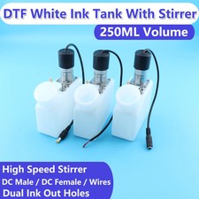 250ML DTF DTG White Ink Tank Stirrer Mixer for Epson L18050 L1800 ET8550 L805 picture