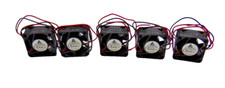 LOT OF 5 NEW AFB0412MD  DELTA ELECTRONICS FAN 12V DC 0.14A 40MM BY 20MM 2 WIRE picture