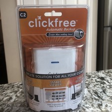 Clickfree C2 320GB External USB Hard Drive Automatic Backup SEALED for PC Mac picture