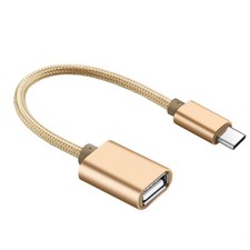 Type-c to USB Connect Cable Adapter Data Line Flat Cell Phone picture