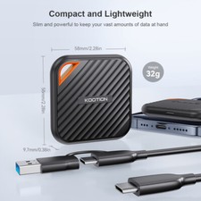 Kootion External SSD USB C 2000MB/s Solid State Drive USB 3.2 Gen 2 512GB 1TB 2T picture