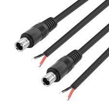 2 PCS DC8020 8.0x2.0mm Male Plug To Bare Wire Pigtail Power Station Cable picture