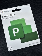Microsoft Project 2024 Professional Retail Lifetime 1 PC Sealed Product card picture