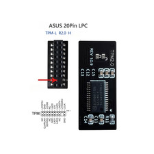 NEW ASUS TPM-L R2.0 H TPM Module (20 Pin 20-1) TPM 2.0 Trusted Platform picture