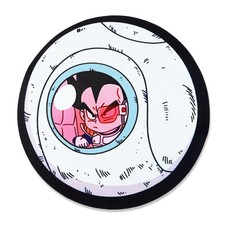 Dragon Ball Z Baby Vegeta Mousepad – Attack Balls Design | 8” Round Desk Mat picture