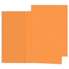 Orange Red Color Copy Paper, 100 Sheets 11.7x8.3
