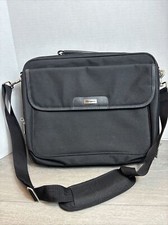 Targus 15” Laptop Bag Expandable Adjustable Straps Black With Pockets NEW picture