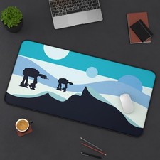 Star Wars Desk Mat | Hoth Desk Mat | Star Wars Mouse Pad picture