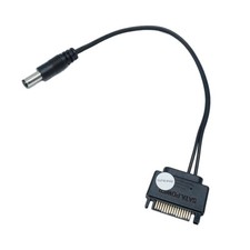 SATA To DC 5.5/2.1 5.5mm X 2.1mm Male Converter Adapter Power Supply Cable 12V  picture