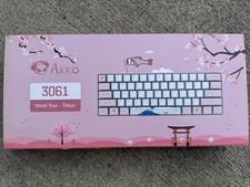 Akko 3061 World Tour Tokyo R2 RGB Gateron Pink switch Wired Keyboard English  picture