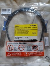 Direct Attach Copper Cable Qsfp28 10Gtek. 1 meter.  picture