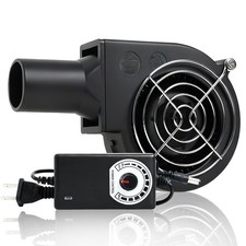 KUNRISE BBQ 97mm × 33mm Blower Fan, High Airflow 110V 120V Variable Speed Centri picture