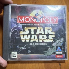Hasbro Interactive Monopoly Star Wars CD-ROM Edition CD picture