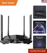 AC1200 Smart WiFi Router, High Speed Dual Band Wireless Internet Router with ... picture