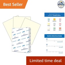 Colored Paper 20 lb Cream 8.5 x 11 Pastel Printer Paper 500 Sheets Ream picture