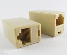 4pcs RJ45 Modular 8P8C Coupler Ethernet Network Extension Female FF Adapter picture