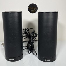 Dell AX210 USB 2.0 Powered Speaker - USB POWER Complete- Black picture