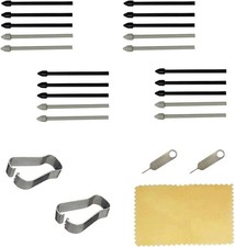 (20pcs Pack) Tab s6 s Pen Nibs Replacement Stylus Tips for Samsung Black/Gray picture