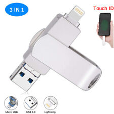 USB 3.0 OTG Flash Drive Pendrive Memory Stick For iPhone Lightning iOS Andorid picture