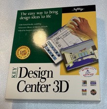 Key Design Center 3D PC Software 1997 For Windows 95 & Mac Compatible picture