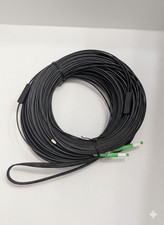 100ft Ruggedized Fiber Optic Drop Cable SC/APC to SC/APC - SMF - HWMirco-2SCAPC picture