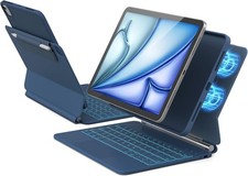 for iPad Air 11” Case with Keyboard (M3/M2, 2025/2024), XX282 picture
