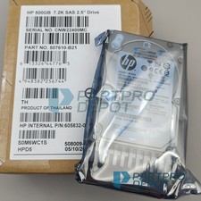 HP 500GB 6G SAS 7.2K 2.5 H/S HDD HDD Hard Drive  508009-001 507610-B21 picture