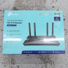 TP-Link Archer AX1500 Dual Band Wi-Fi 6 Router Next-Gen Gigabit Wireless Sealed picture