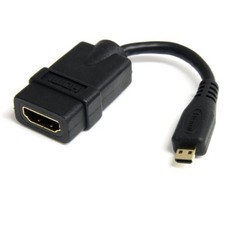 StarTech HDADFM5IN 5in HDMI Adapter F/M Black picture