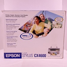 Epson Stylus CX4600 All-in-One Inkjet Printer New in Box picture