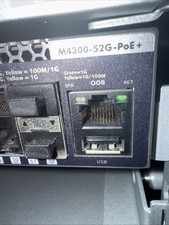 NETGEAR ProSafe GSM4352PS  M4300-52G-POE+ Switch- Same Day Shipping picture