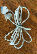 Beige IEEE-1284 Parallel Printer Cable, Centronics 36M to DB25M, 15 ft picture