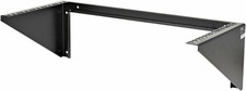 5U Vertical Wall Mount Rack - 19In Low Profile Open Wall Mounting Bracket - Netw picture