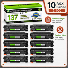 10 Pack CRG-137 Toner Fits for Canon ImageClass LBP151dw MF217w MF244dw MF247dw picture