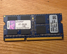 Kingston 8GB 1x8GB DDR3L PC3L SO-DIMM 204-Pin ECC Laptop RAM KTT-S3CL/8G picture
